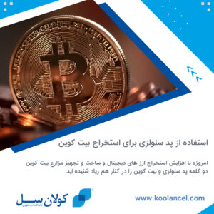 پد سلولزی و بیت کوین