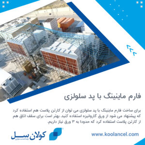 فارم ماینینگ با پد سلولزی